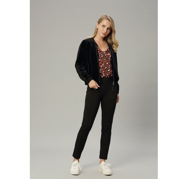 Jus d’Orange**Black Velvet Jacket***Large $168 - Picture 2 of 8